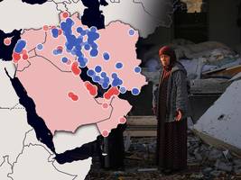 krieg im nahen osten: angriffe auf beiden seiten - französischer soldat stirbt