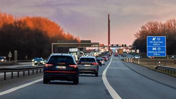 A1-Baustelle wird eingerichtet: Nur einspurig über die Norderelbbrücke