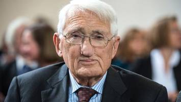 philosoph jürgen habermas mit 96 jahren gestorben