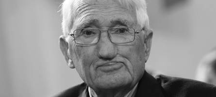 Philosoph Jürgen Habermas mit 96 Jahren gestorben