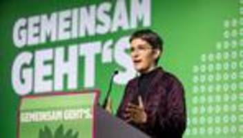 wahlen: lührmann sieht positive grünen-trendwende bei hessens wahlen