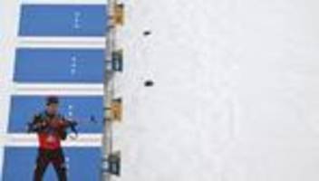 Weltcup in Estland: Desaströs am Schießstand: Biathlon-Duo dennoch Vierter