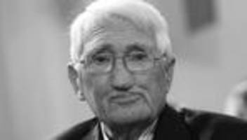 zum tod von habermas: kretschmer: habermas war bedeutendster denker unserer zeit