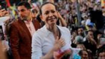 venezuela: machado wirft venezuelas regierung gezielte freilassungen vor