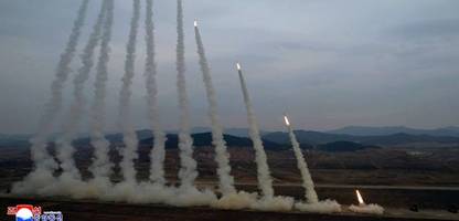 Nordkorea: Kim Jong Un beaufsichtigt Test neuer Mehrfachraketenwerfer