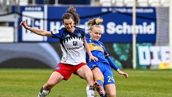 in unterzahl: hsv-frauen erkämpfen sich einen punkt und sorgen wieder für rekord