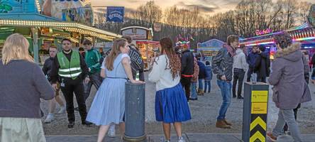 Auf dem Festgelände des Gögginger Frühlingsfests gibt es Ärger