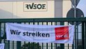 Arbeitskampf: Warnstreiks im sächsischen Nahverkehr: Alles steht