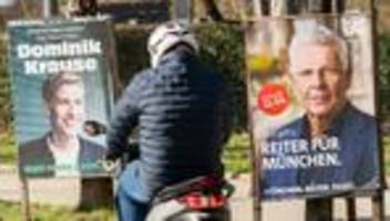 Stichwahl in München: Bedrängter OB Reiter nimmt Urlaub für Wahlkampffinale