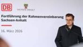 Verkehr: Land und Deutschen Bahn wollen ÖPNV attraktiver machen