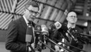 Außenministertreffen in Brüssel: Deutschland hält sich raus