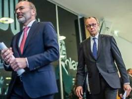 weber soll aufklären: merz lehnt zusammenarbeit mit rechtsradikalen im eu-parlament ab