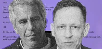 Jeffrey Epstein: Wie Peter Thiel auf die Vorwürfe gegen den Sexualstraftäter reagierte