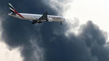 emirates muss flüge am hamburg airport streichen – drohne trifft tank in dubai