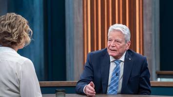 Joachim Gauck ringt bei „Miosga“ mit dem Völkerrecht: „Ein Riss durch mich“