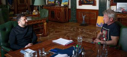 Selenskyj statt Oscars: Sean Penn wieder in der Ukraine