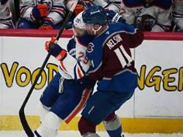 hiobsbotschaft für oilers: heftiger bodycheck hat bittere folgen für leon draisaitl