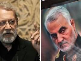 Wichtige Funktionäre der Mullahs: Israel: Sicherheitschef Laridschani und Milizenchef Soleimani getötet