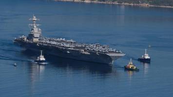 USS Gerald R. Ford: Das Pannen-Kriegsschiff kommt an seine Grenzen