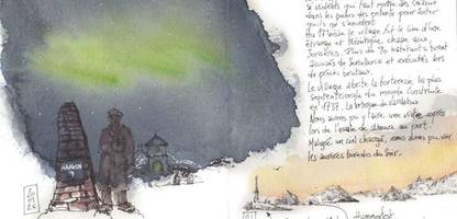 JLoup: Der Mann, der sich 4200 Kilometer bis zum Nordkap zeichnet