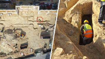 rund 2500 jahre altes grab: bauarbeiter machen beim umbau einer schule historischen fund