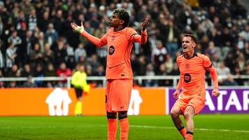 Barcelona trifft auf Newcastle – Liverpool braucht Comeback