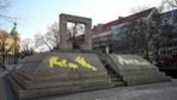 Extremismus: Antisemitische Parolen an Holocaust-Mahnmal in Hannover