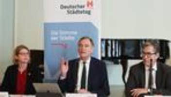 deutscher städtetag: städtetag fordert milliardenhilfe gegen katastrophale lage