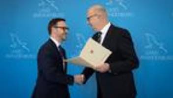 spd und cdu: rot-schwarzes kabinett in brandenburg vereidigt