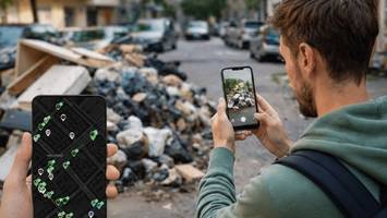 Berliner entwickelt geniale App zur Müll-Entsorgung