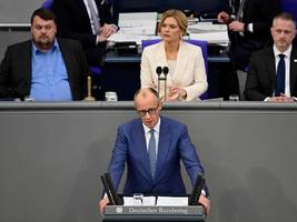 regierungserklärung: merz fordert einigkeit in europa