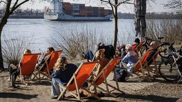 im norden strahlt die sonne – doch wolken und nebel sind im anmarsch