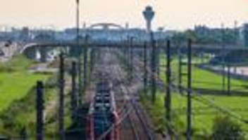 Bauarbeiten: Busse statt Züge zum Münchner Flughafen