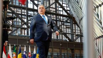 Streit um Milliarden-Kredit für Kiew: Ungarns Premier Orbán sprengt EU-Gipfel