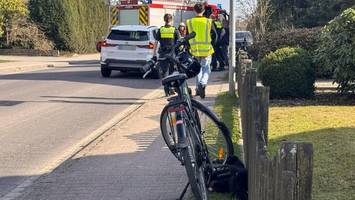 Unfall im Alten Land: Junger Radfahrer unter BMW eingeklemmt