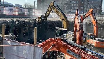 vollsperrung am wochenende in hamburg – bauarbeiten am berliner tor