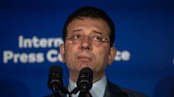 ein jahr haft: İmamoğlu wird zum prüfstein der justiz