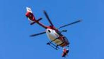 Einsatz der Bergwacht: Passanten hören Hilferufe – Wanderer nach Absturz gerettet