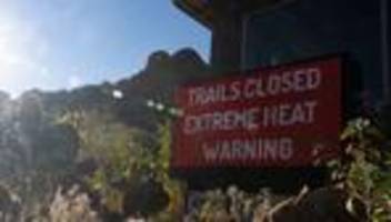 Extremwetter: Hitzekuppel lässt USA schon im März brüten
