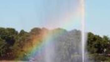 Hamburger Wahrzeichen: 40 Jahre Alsterfontäne - Wasser sprudelt ab Anfang April