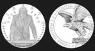 250. Bestehen der Vereinigten Staaten: Gedenkmünze mit Trump-Motiv kommt in den USA auf den Markt