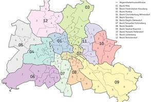 Berlin-Wahl 2026: Das sind die Wahlkreise
