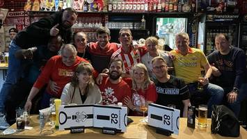 warum diese fans von union berlin in münchen dem fc bayern trotzen