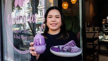 alles lila oder was? junge gastronomin eröffnet einzigartiges café in hamburg