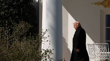 trump steckt fest - er hat angst vor einem großen krieg