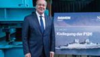 Rüstungsprojekt: Rheinmetall will Fregatten-Bau für Marine beschleunigen