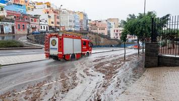 sturmtief wütet auf den kanaren – Überschwemmungen und erdrutsche