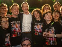 Dominik Krause wird Oberbürgermeister: Bei den Grünen fließen Freudentränen und Prosecco