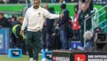 Fußball-Bundesliga: Inhaltlich sehr gut: Fritz lobt Werder-Trainer Thioune