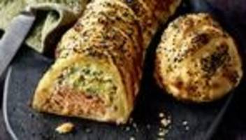 Lachsstrudel mit Porree: Einfach Lachs eingerollt